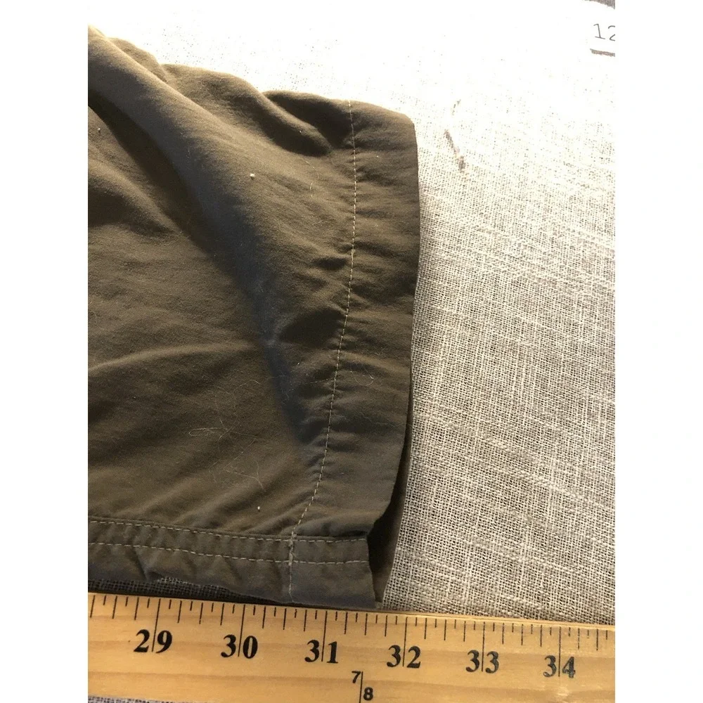 The North Face Pants L Brown Cordura Nylon Double Knee Stowaway Pocket Hiking
